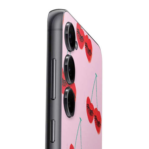 Bouffants and Broken Hearts Cherry Lash Galaxy S25 Skin